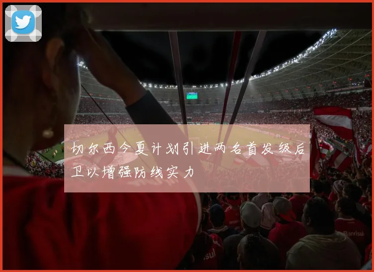 切尔西今夏计划引进两名首发级后卫以增强防线实力